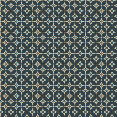 soyut kaleydoskop kumaş dikişsiz arkaplan, vektör illüstrasyonu 