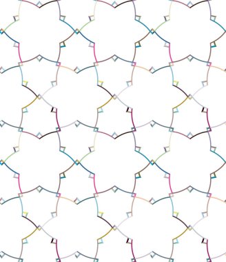 Kafeste geometrik desen var. Kusursuz vektör illüstrasyonu. 