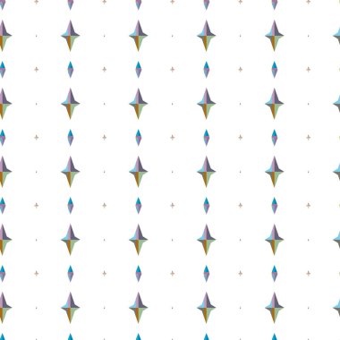 soyut kaleydoskop kumaş dikişsiz arkaplan, vektör illüstrasyonu 