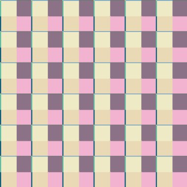 soyut kaleydoskop kumaş dikişsiz arkaplan, vektör illüstrasyonu 