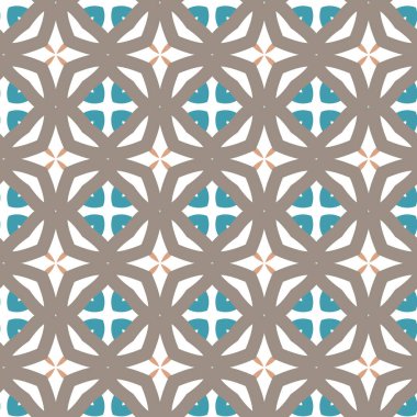 soyut kaleydoskop kumaş dikişsiz arkaplan, vektör illüstrasyonu 