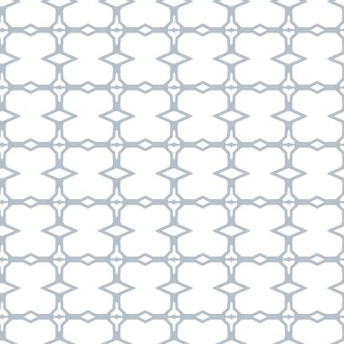 Geometrik şekilli kusursuz desen, vektör illüstrasyonu