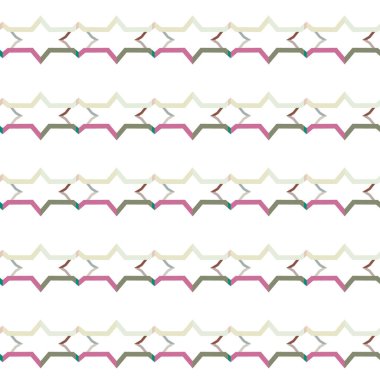 soyut kaleydoskop kumaş dikişsiz arkaplan, vektör illüstrasyonu 