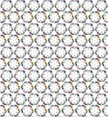 soyut kaleydoskop kumaş dikişsiz arkaplan, vektör illüstrasyonu 