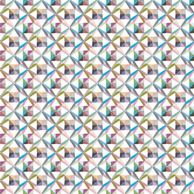 soyut kaleydoskop kumaş dikişsiz arkaplan, vektör illüstrasyonu 