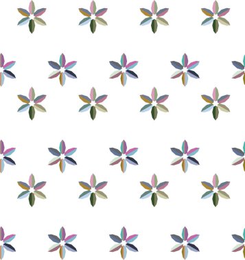 Geometrik şekilli kusursuz desen, vektör illüstrasyonu