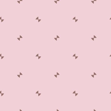 Geometrik şekilli kusursuz desen, vektör illüstrasyonu