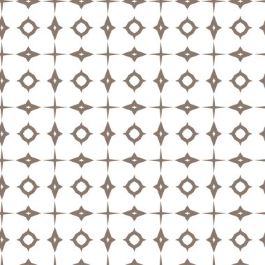 Geometrik şekilli kusursuz desen, vektör illüstrasyonu
