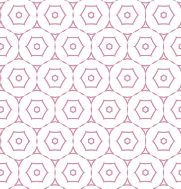 Geometrik şekilli kusursuz desen, vektör illüstrasyonu