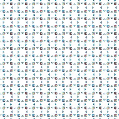 soyut kaleydoskop kumaş dikişsiz arkaplan, vektör illüstrasyonu 