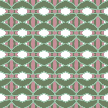 soyut kaleydoskop kumaş dikişsiz arkaplan, vektör illüstrasyonu 