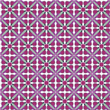 soyut kaleydoskop kumaş dikişsiz arkaplan, vektör illüstrasyonu 