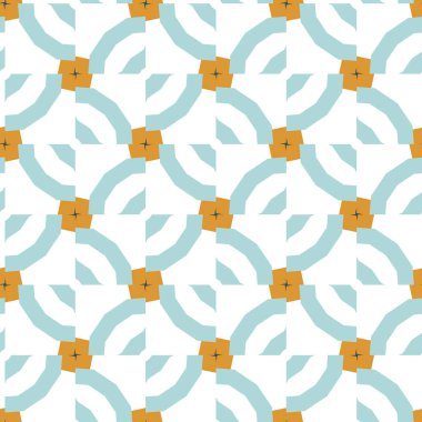 soyut kaleydoskop kumaş dikişsiz arkaplan, vektör illüstrasyonu 