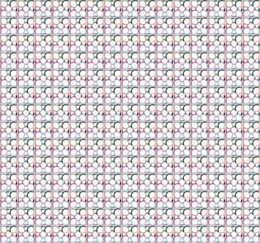 soyut kaleydoskop kumaş dikişsiz arkaplan, vektör illüstrasyonu 