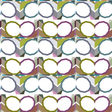 soyut kaleydoskop kumaş dikişsiz arkaplan, vektör illüstrasyonu 