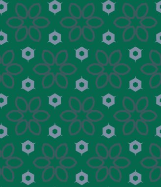 Geometrik şekilli kusursuz desen, vektör illüstrasyonu