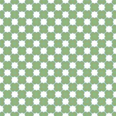 Geometrik şekilli kusursuz desen, vektör illüstrasyonu