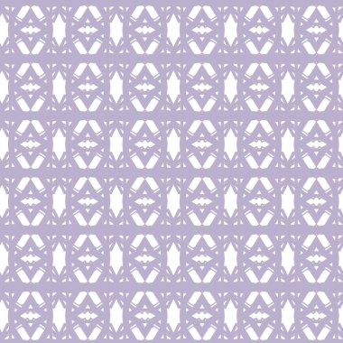 Geometrik şekilli kusursuz desen, vektör illüstrasyonu