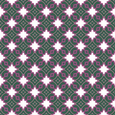 soyut kaleydoskop kumaş dikişsiz arkaplan, vektör illüstrasyonu 