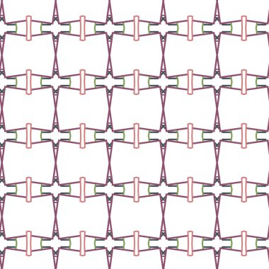soyut kaleydoskop kumaş dikişsiz arkaplan, vektör illüstrasyonu 