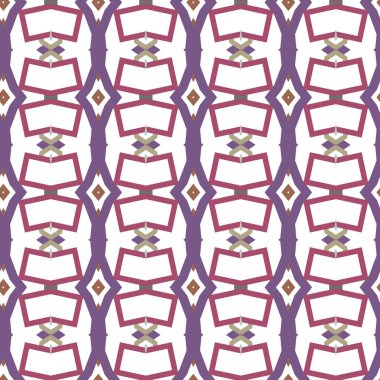 soyut kaleydoskop kumaş dikişsiz arkaplan, vektör illüstrasyonu 