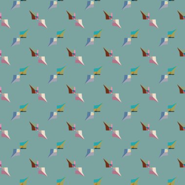 soyut kaleydoskop kumaş dikişsiz arkaplan, vektör illüstrasyonu 