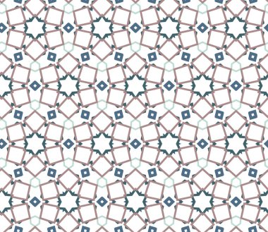 soyut kaleydoskop kumaş dikişsiz arkaplan, vektör illüstrasyonu 
