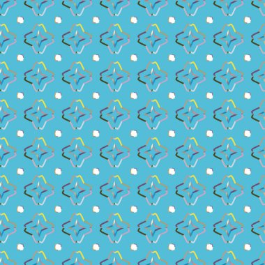 soyut kaleydoskop kumaş dikişsiz arkaplan, vektör illüstrasyonu 