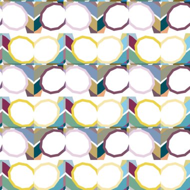 soyut kaleydoskop kumaş dikişsiz arkaplan, vektör illüstrasyonu 