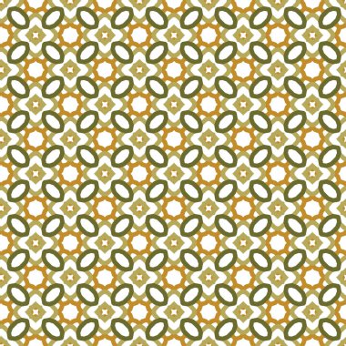 Geometrik şekilli kusursuz desen, vektör illüstrasyonu