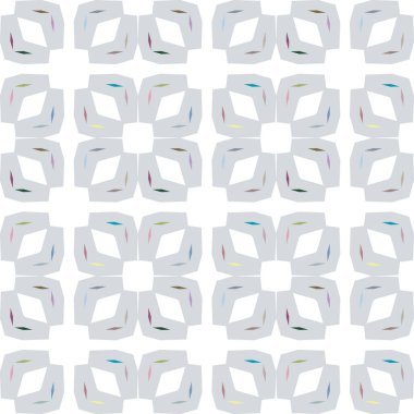 soyut kaleydoskop kumaş dikişsiz arkaplan, vektör illüstrasyonu 