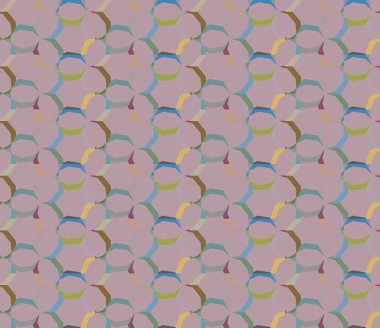 soyut kaleydoskop kumaş dikişsiz arkaplan, vektör illüstrasyonu 