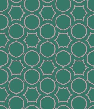 Geometrik şekilli kusursuz desen, vektör illüstrasyonu