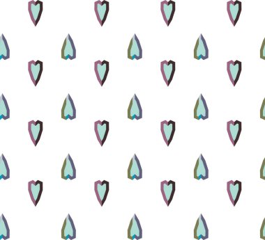 soyut kaleydoskop kumaş dikişsiz arkaplan, vektör illüstrasyonu 