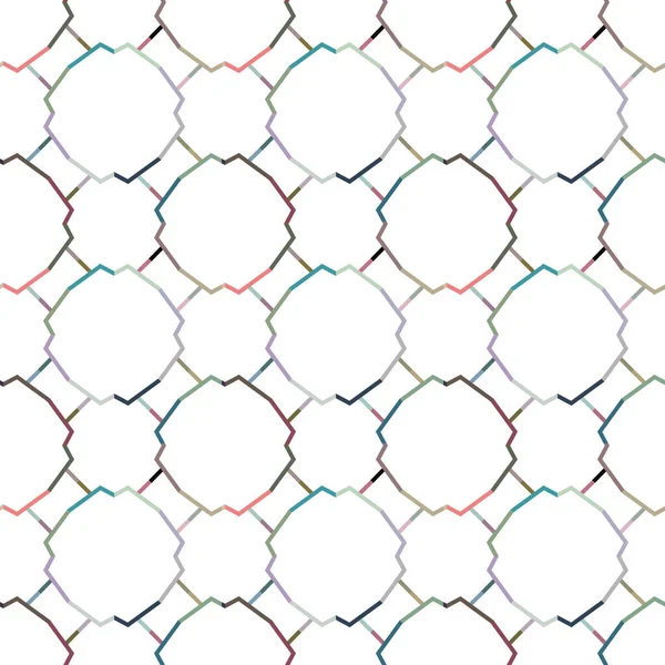 Abstrato Caleidoscópio Tecido Sem Costura Fundo Ilustração Vetorial — Vetor de Stock