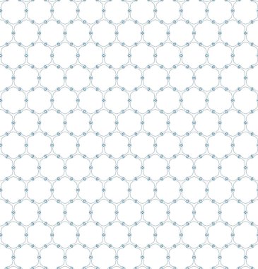 Çizgi sanatı ile kusursuz vektör deseni.