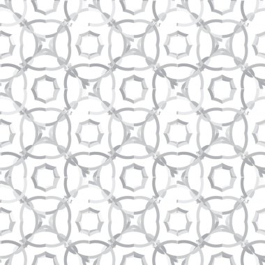 Soyut geometrik şekilli kusursuz desen