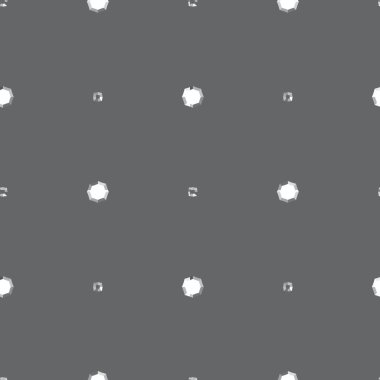 Soyut geometrik şekilli kusursuz desen