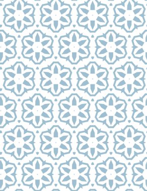 Soyut geometrik şekilli kusursuz desen