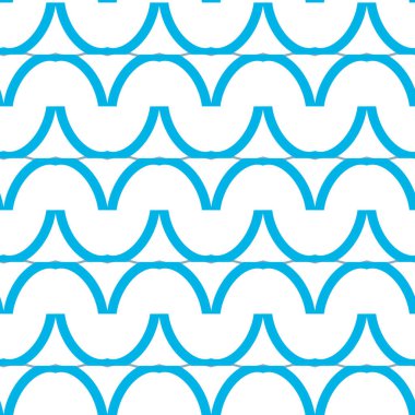 Soyut geometrik şekilli kusursuz desen