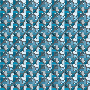 Çizgi sanatı ile kusursuz vektör deseni.