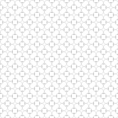 Çizgi sanatı ile kusursuz vektör deseni.