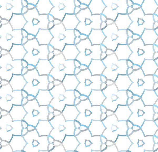Vektor Sömlöst Mönster Med Linje Konst — Stock vektor