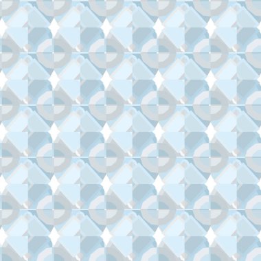 Soyut geometrik şekilli kusursuz desen