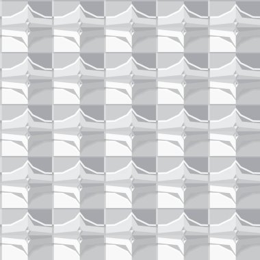 Soyut geometrik şekilli kusursuz desen