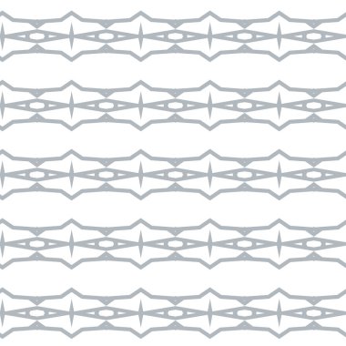 Çizgi sanatı ile kusursuz vektör deseni.