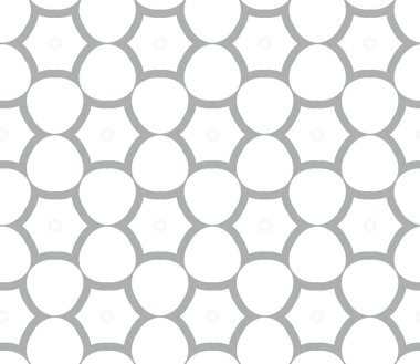 Çizgi sanatı ile kusursuz vektör deseni.