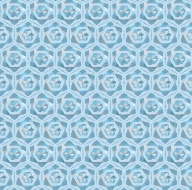 Çizgi sanatı ile kusursuz vektör deseni.