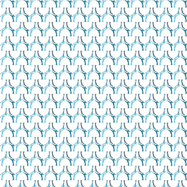 Padrão Sem Costura Com Formas Geométricas Abstratas —  Vetores de Stock