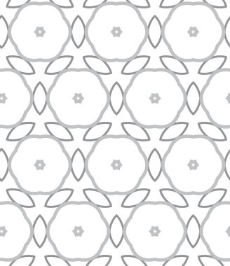 Soyut geometrik şekilli kusursuz desen